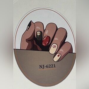 💅 Festive LED Finger Nail Wraps 💅